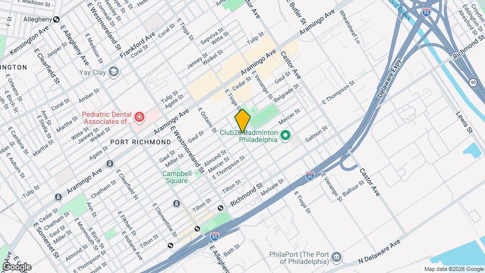 3450 Almond St Map and Location Details