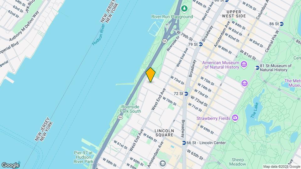 346 W 71st St Mapa y Detalles de la Ubicación