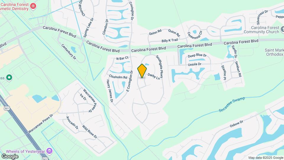 4807 Brookside Ln Map and Location Details