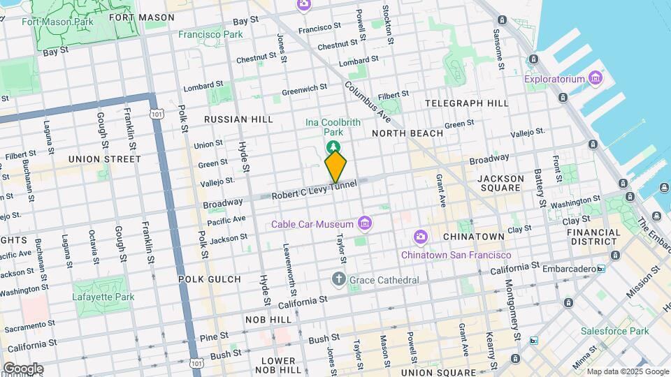 1556 Taylor St Map and Location Details