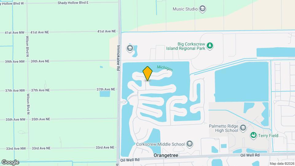 1034 Port Orange Way Map and Location Details