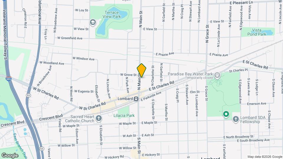 Lombard Tower Map and Location Details