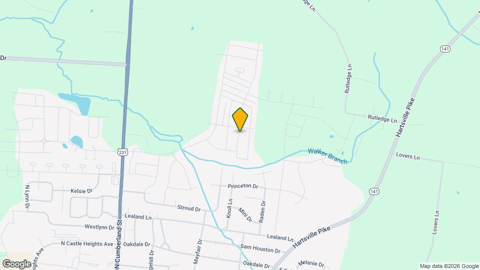 824 Long Leaf Rd Map and Location Details