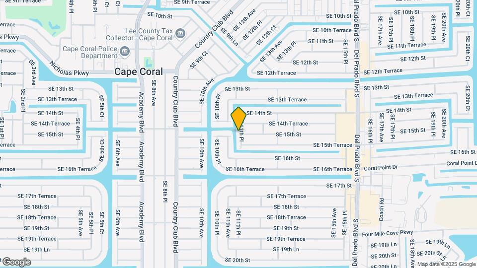 1502 SE 11th Pl Mapa y Detalles de la Ubicación