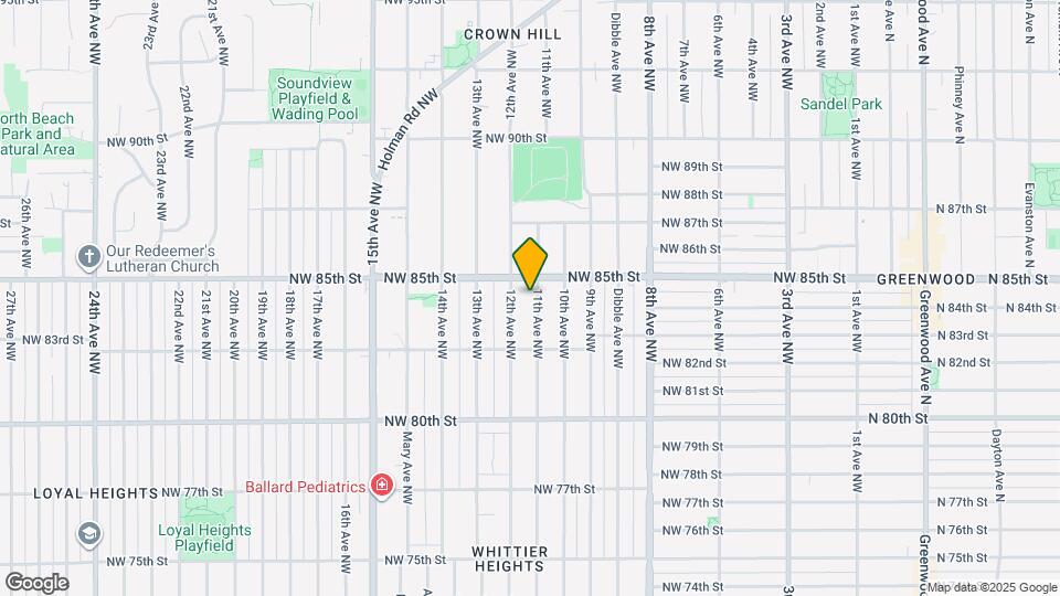 8345 11th Ave NW Map and Location Details