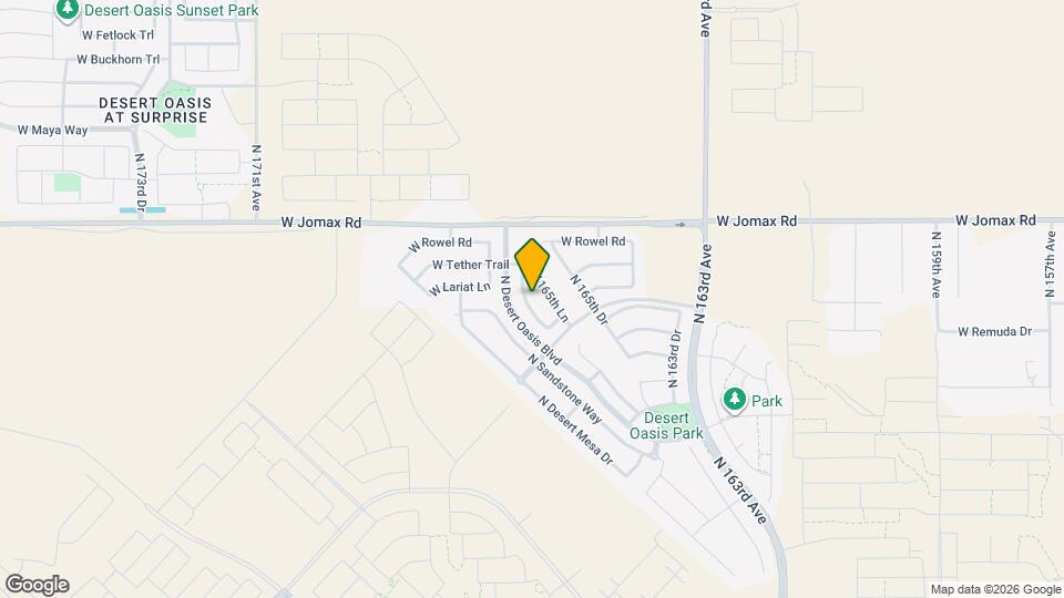 26239 N 166th Ave Map and Location Details