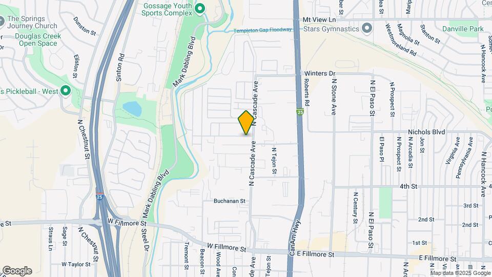 3428 N Cascade Ave Map and Location Details