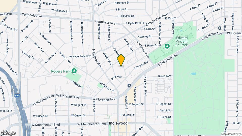 441 Edgewood St Mapa y Detalles de la Ubicación