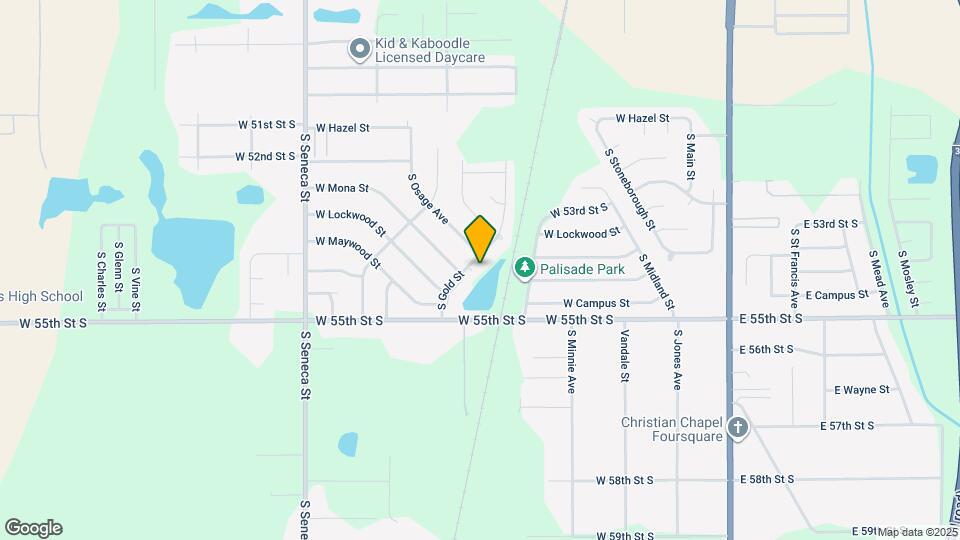 5510 S Gold St Map and Location Details