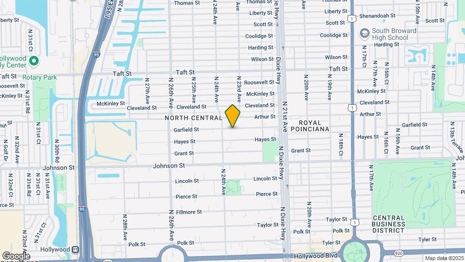 2316 Garfield St-Unit -2 Map and Location Details