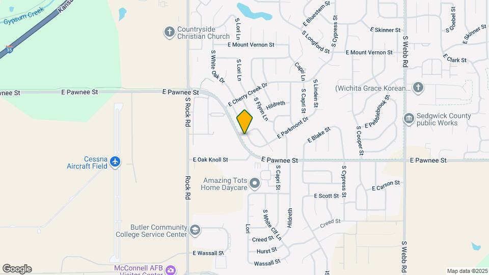 2305 S White Oak Dr Map and Location Details