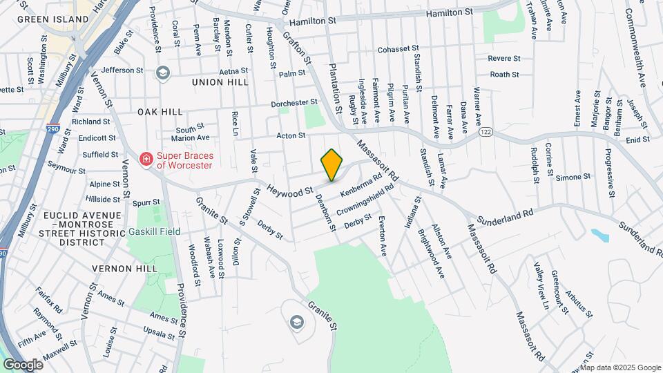 124 Heywood St Map and Location Details