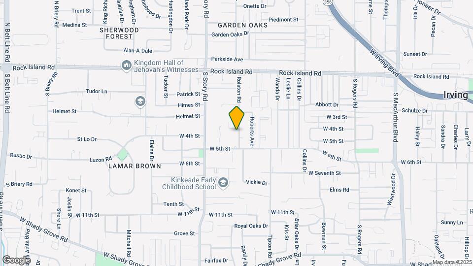 503 Rolston Rd Map and Location Details