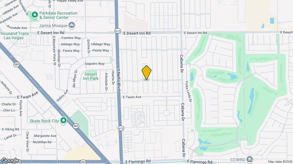 3599 Ft McHenry Dr Map and Location Details