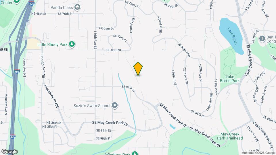 8316 121st Ave SE Map and Location Details