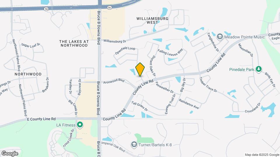 28335 Glade Fern Ct Map and Location Details