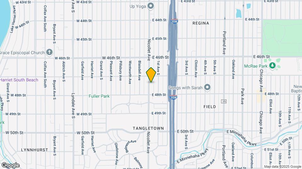 4725 Nicollet Ave Mapa y Detalles de la Ubicación