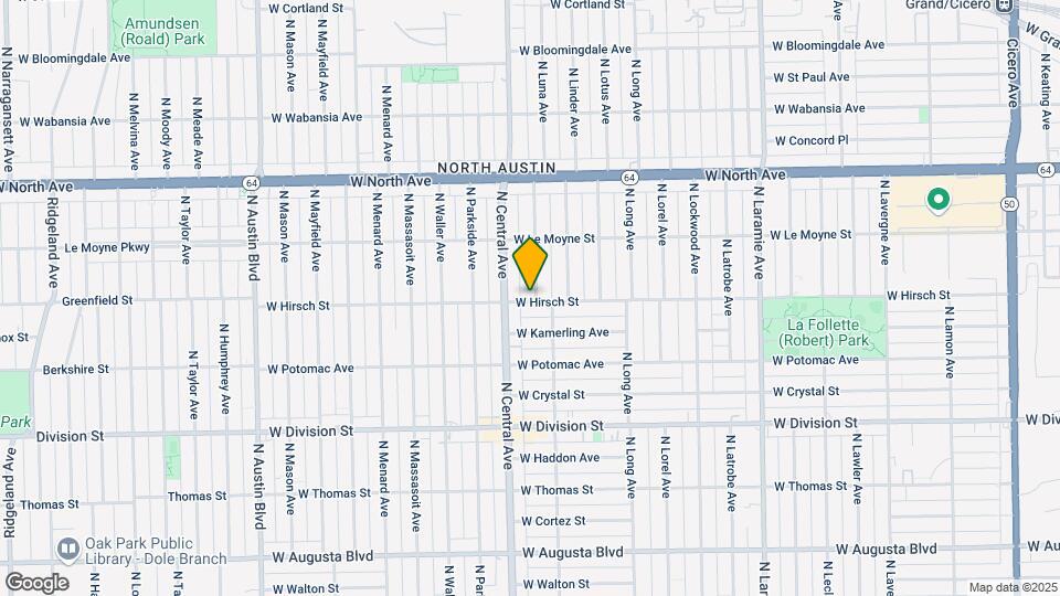 1400 N Luna Ave Mapa y Detalles de la Ubicación