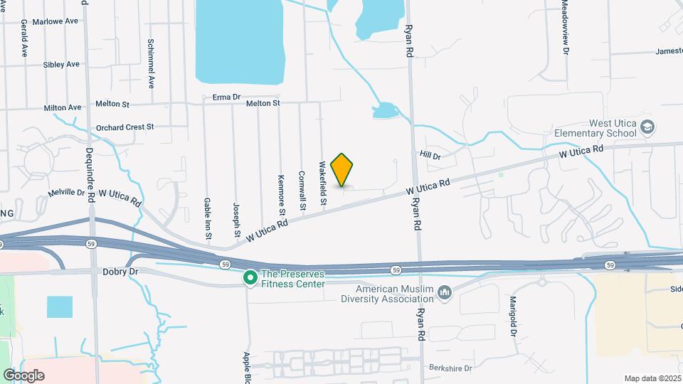 3492 Eagle Creek Dr Map and Location Details