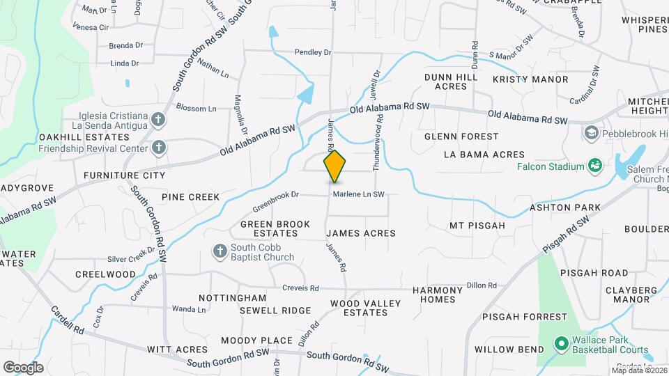 6161 James Rd Map and Location Details