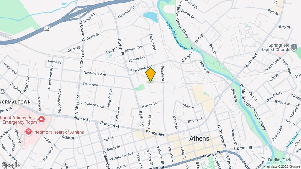 145 Hendrix Ave Map and Location Details