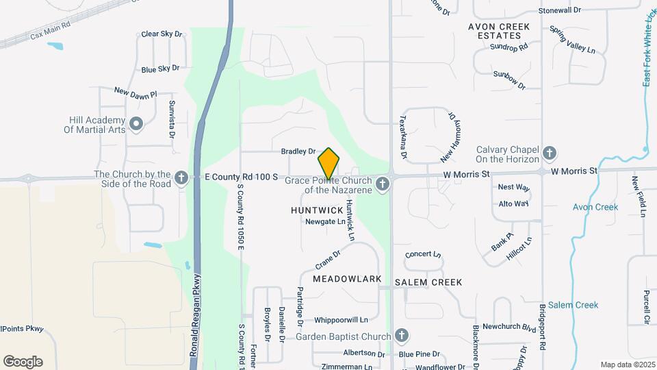 10724 Huntwick Dr Map and Location Details