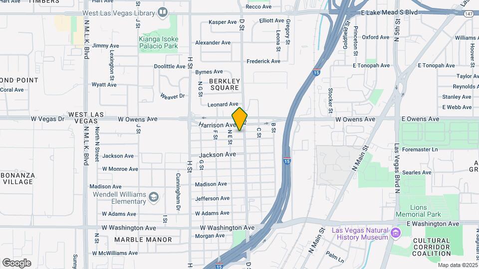 404 W Van Buren Ave Map and Location Details