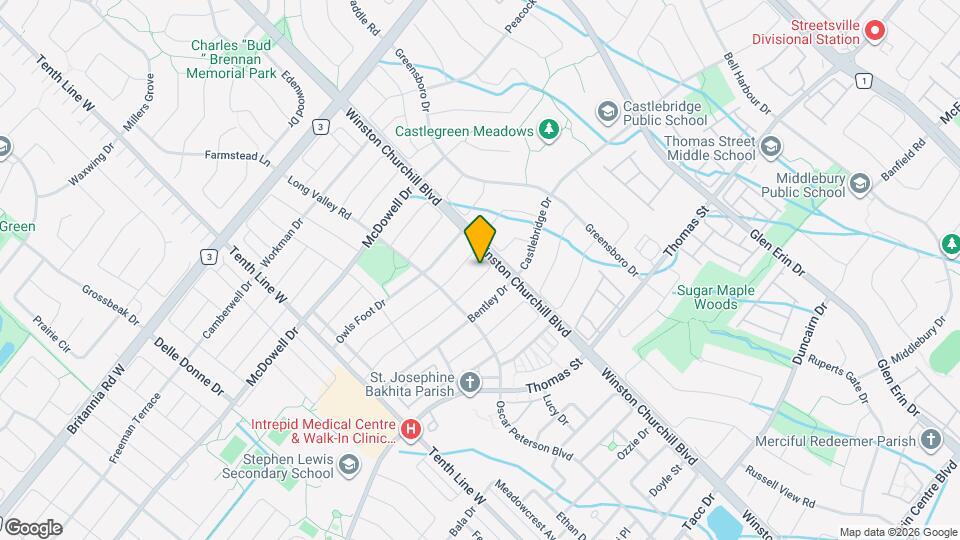 3045 Hawktail Crescent Map and Location Details