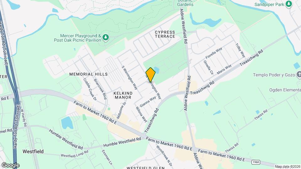 21603 N Werrington Way Map and Location Details