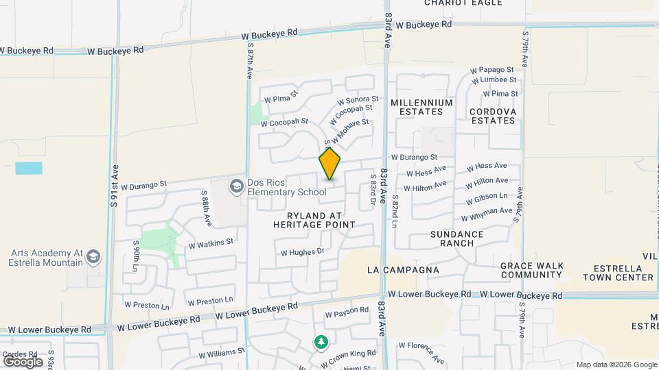 8414 W Hamster Ln Map and Location Details