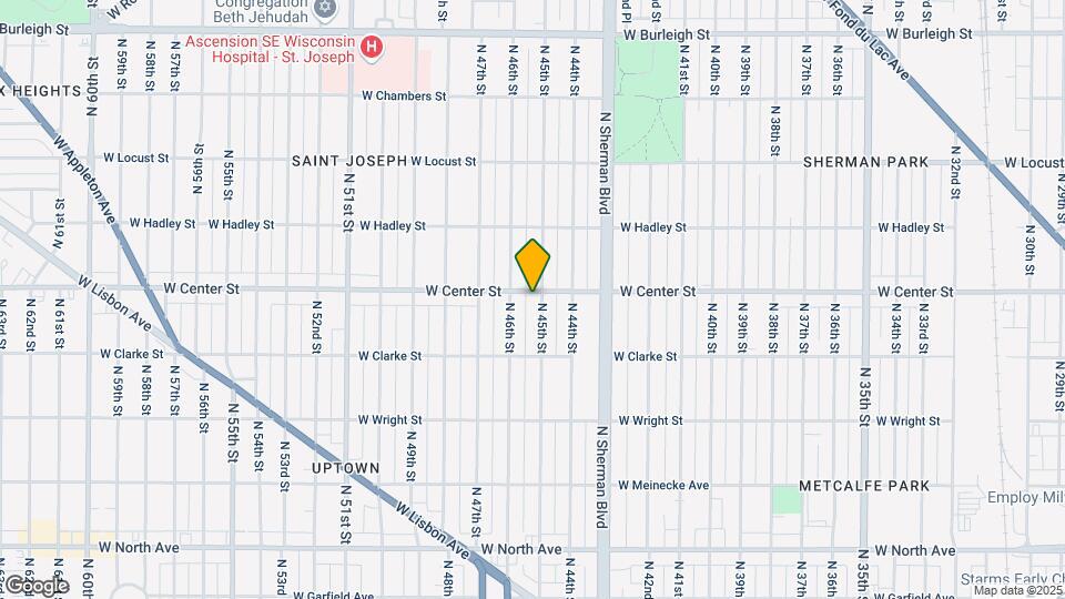 2671-2673 N 45th St. Map and Location Details