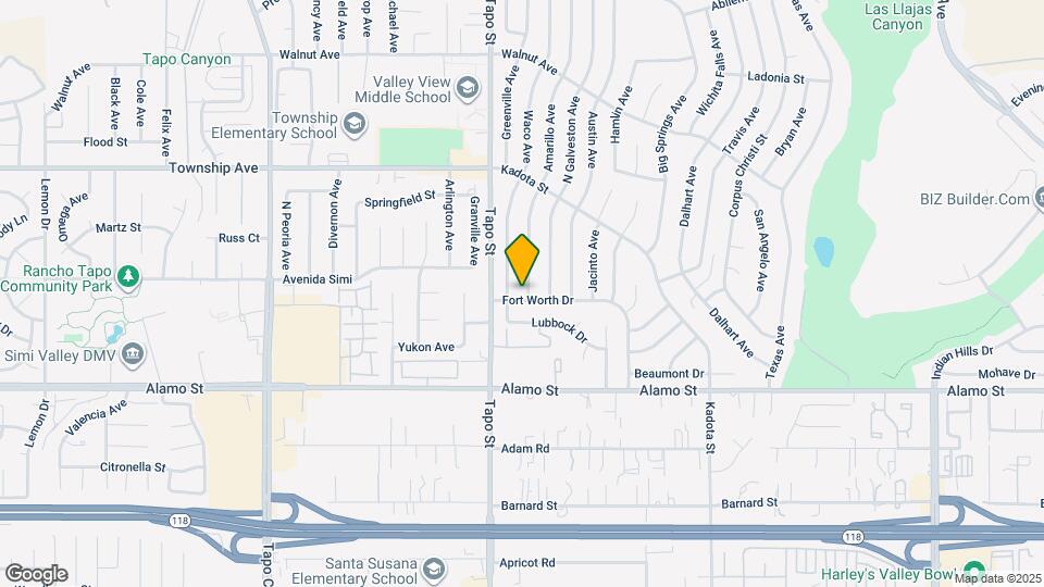 2979 Amarillo Ave Map and Location Details