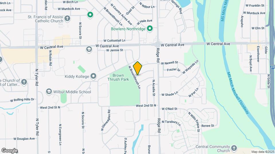 7429 W Frazier Ln Map and Location Details