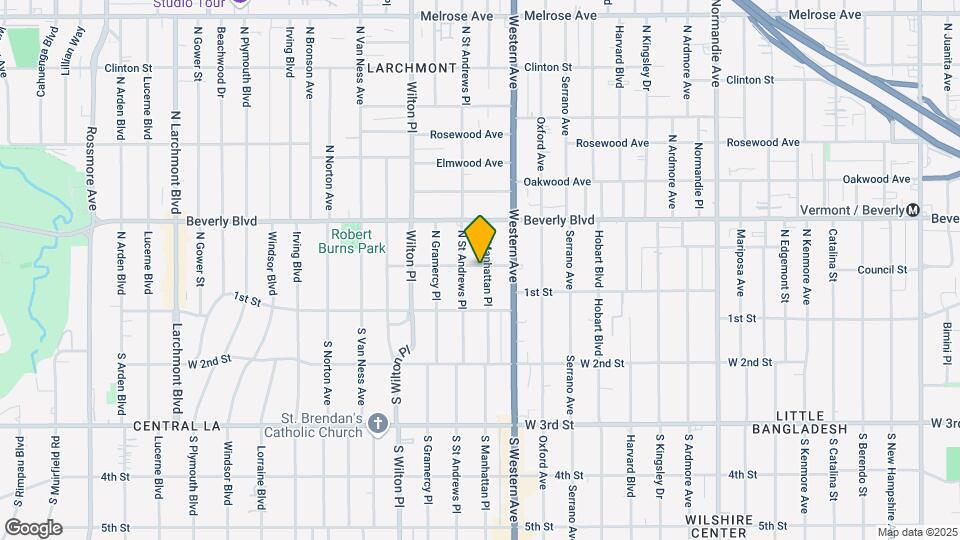 4602 Council St Map and Location Details