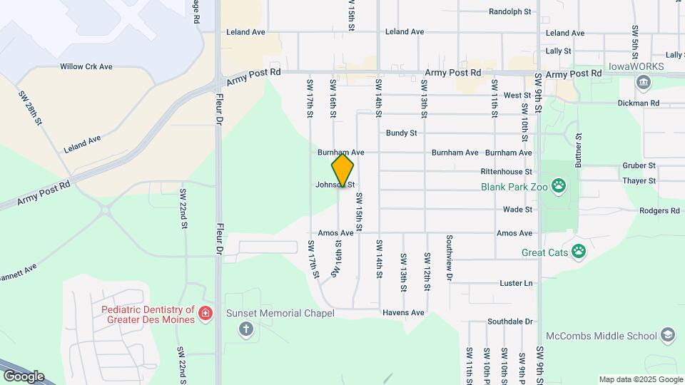 7003 SW 16th St Map and Location Details