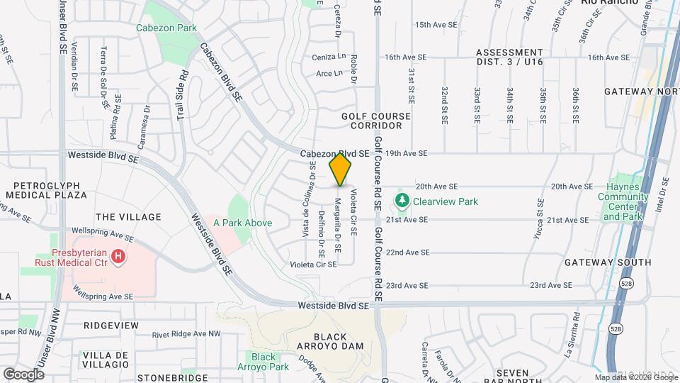 2105 Margarita Dr SE Map and Location Details