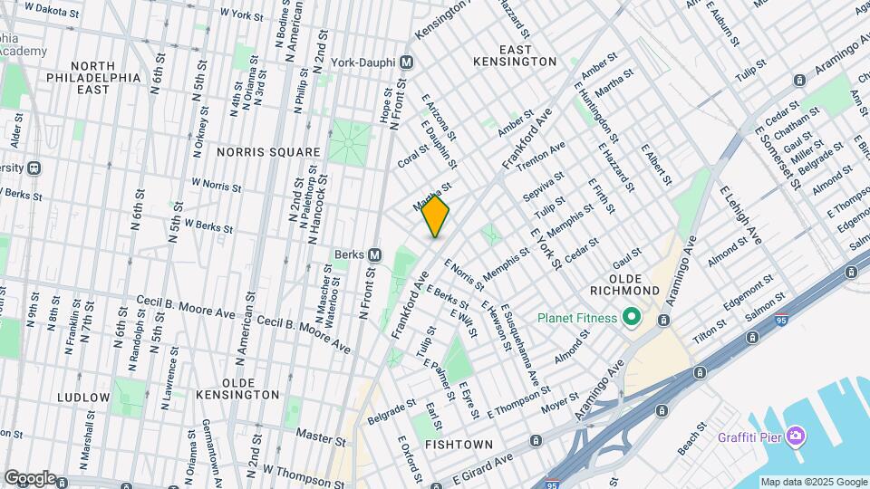 2012 Frankford Ave Map and Location Details