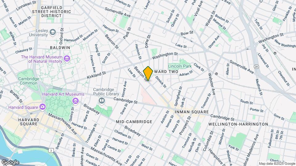 70 Beacon St, Unit 1 Map and Location Details