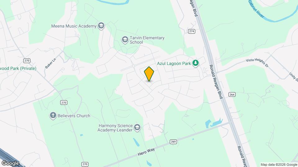 909 Zacarias Dr Map and Location Details