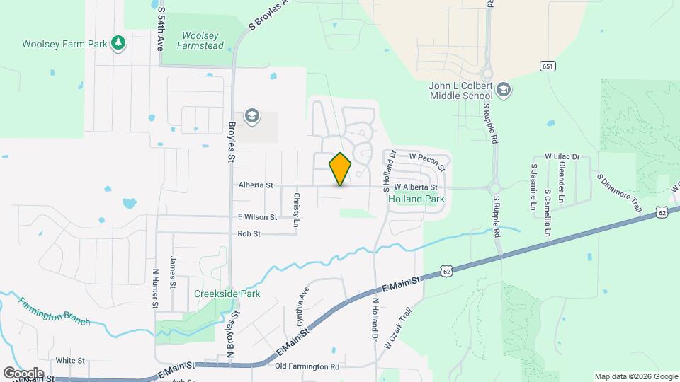 246 E Anabranch Ct Map and Location Details