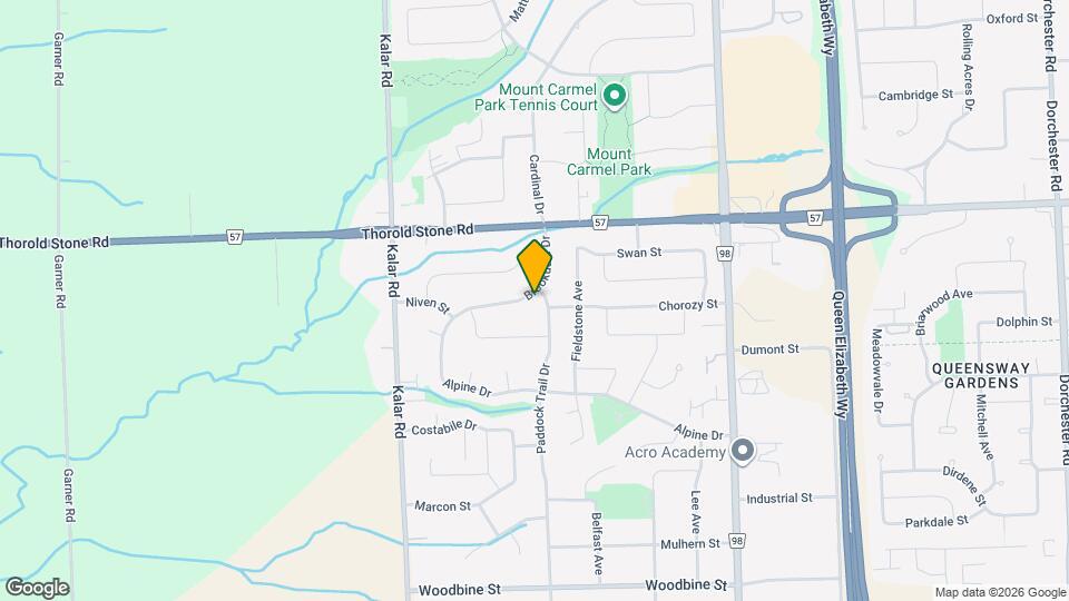 4102 Brookdale Dr Map and Location Details