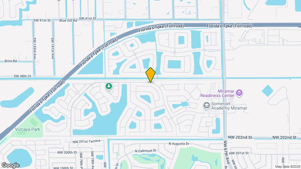 13117 SW 49th Ct Map and Location Details