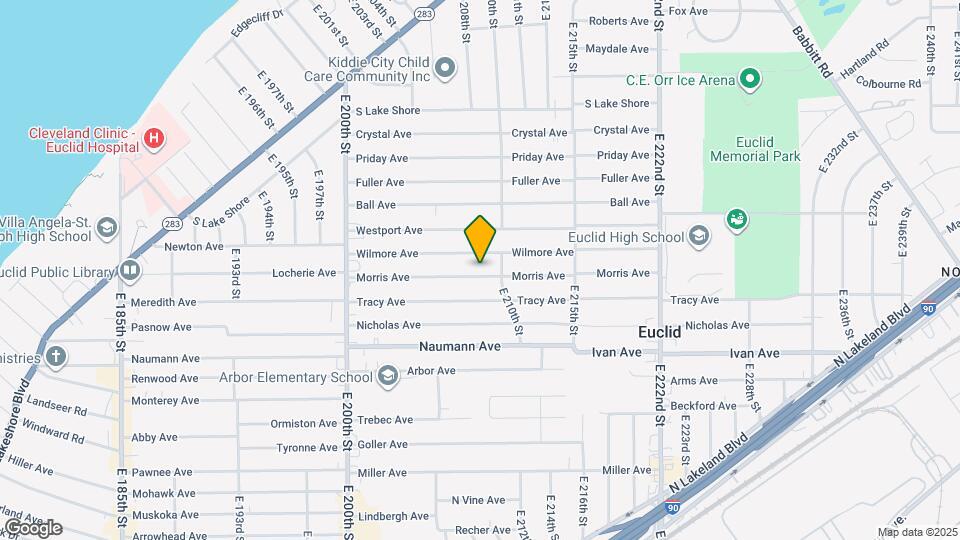 20901 Morris Ave Map and Location Details