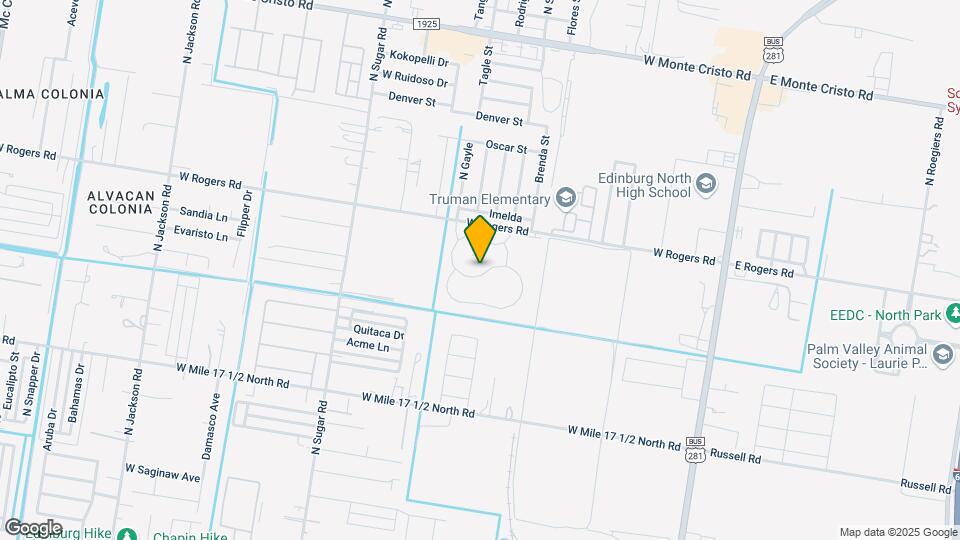 1001 W Yellow Bells St Map and Location Details