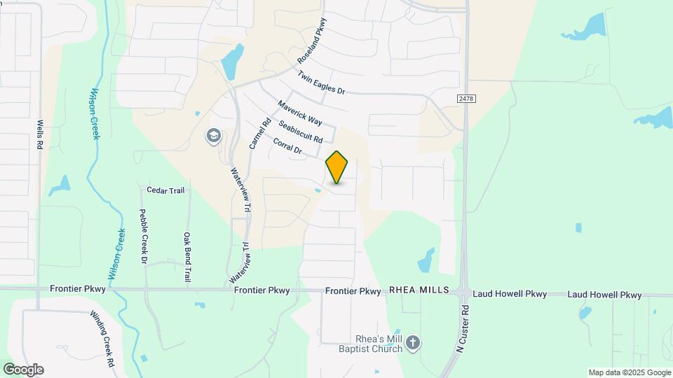 2820 Shadybrook Dr Map and Location Details