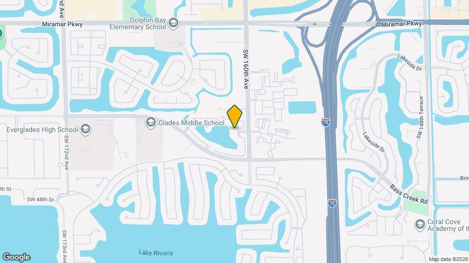 4400 SW 160th Ave, Unit 1025 Mapa y Detalles de la Ubicación
