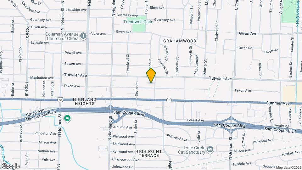 3658 Faxon Ave Map and Location Details