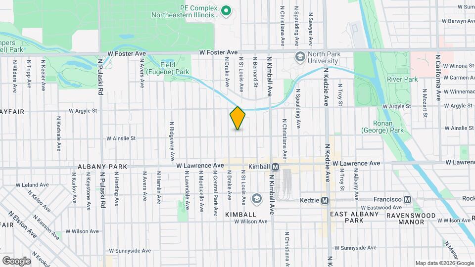 4902 N St Louis Ave Mapa y Detalles de la Ubicación