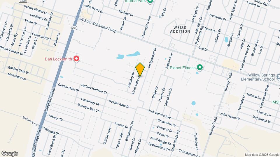 5200 Lions Gate Ln, Unit 309 Map and Location Details