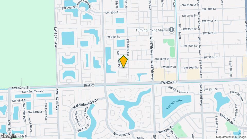 14936 SW 39th St Map and Location Details